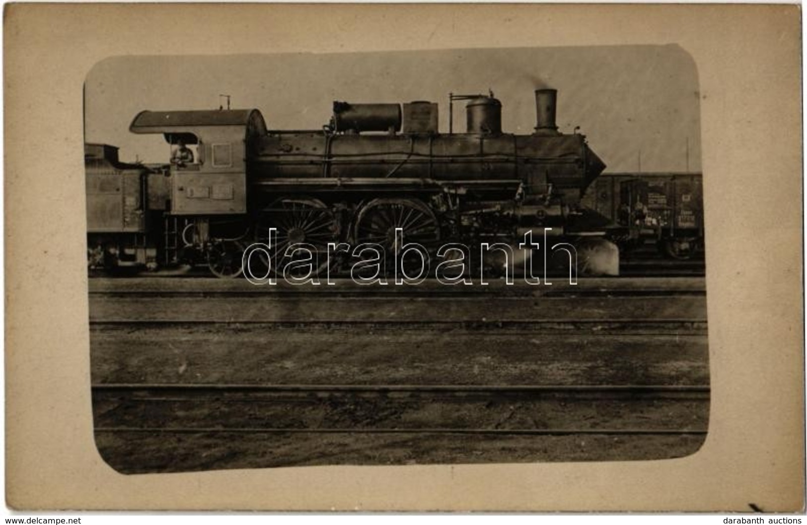 ** T1 MÁV 202.002. P. Sz. Túlhevítős Gyorsvonat Mozdonya / Hungarian State Railways Locomotive. Photo - Non Classés