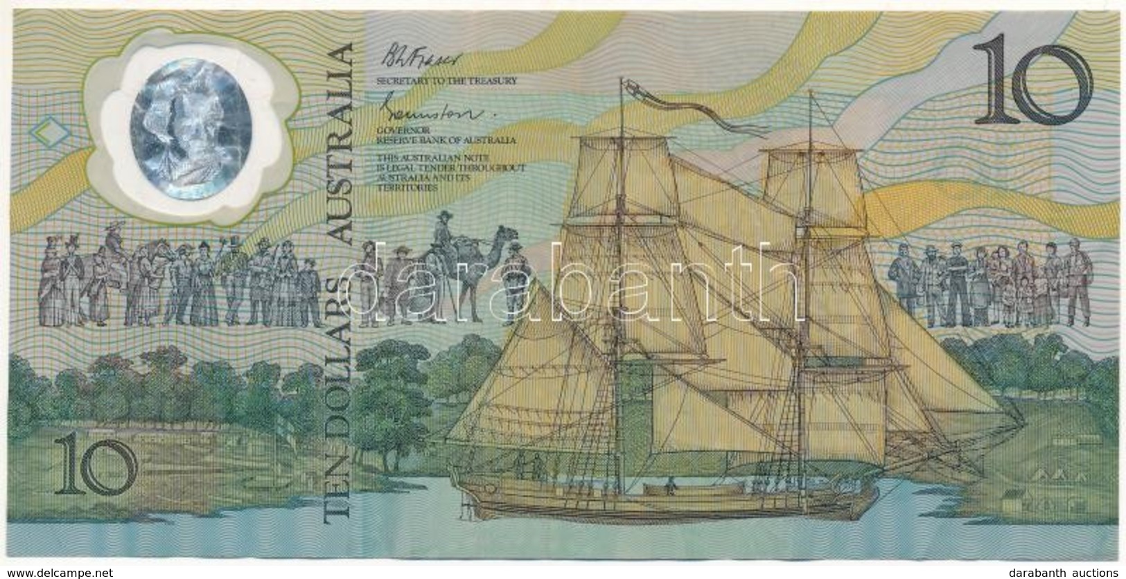 Ausztrália DN (1988) 10$ T:III Australia ND (1988) 10 Dollars C:F Krause 49 - Non Classés