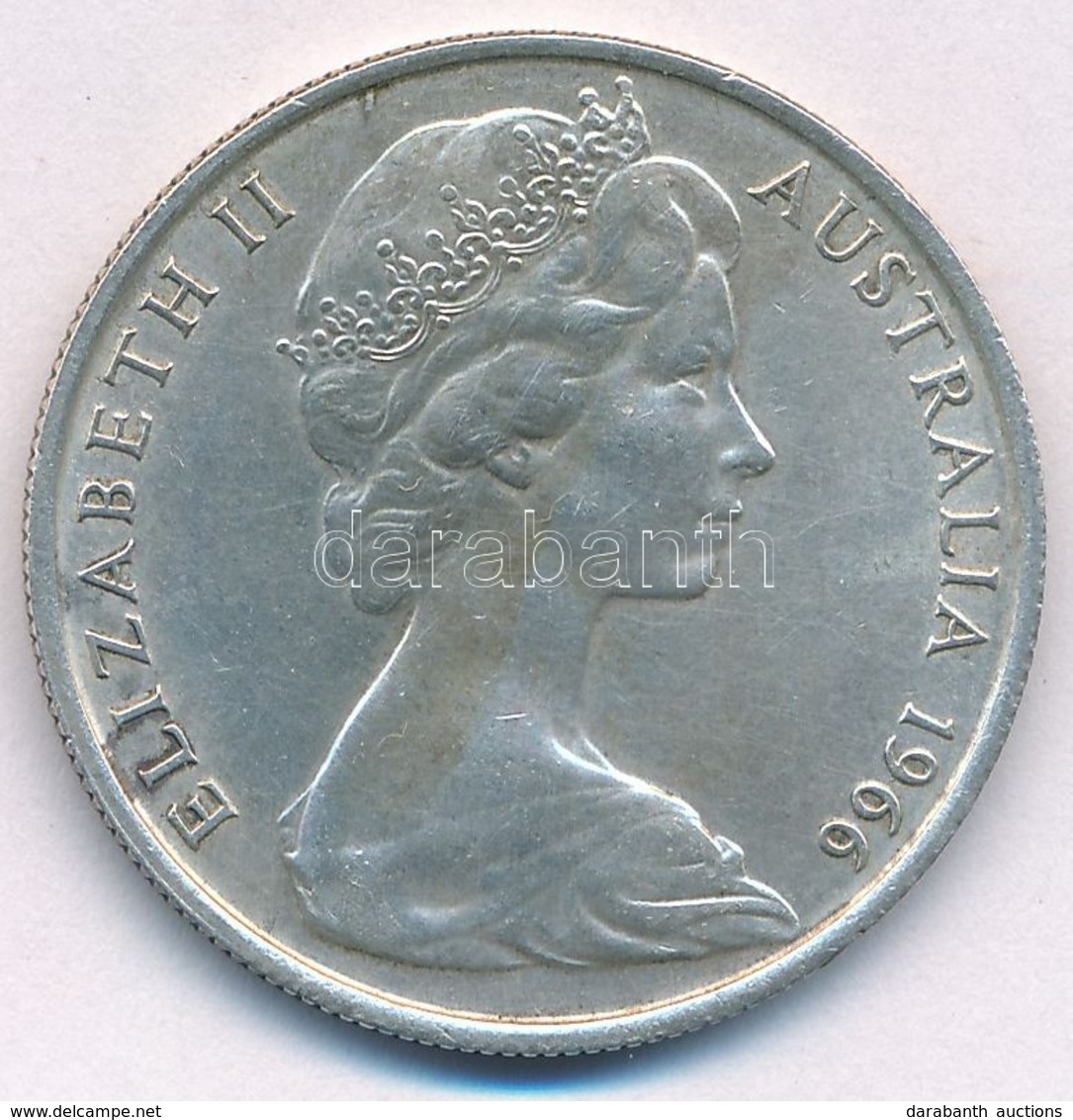 Ausztrália 1966. 50c Ag "II. Erzsébet" T:2 Australia 1966. 50 Cents Ag "Elizabeth II" C:XF Krause KM#67 - Non Classés