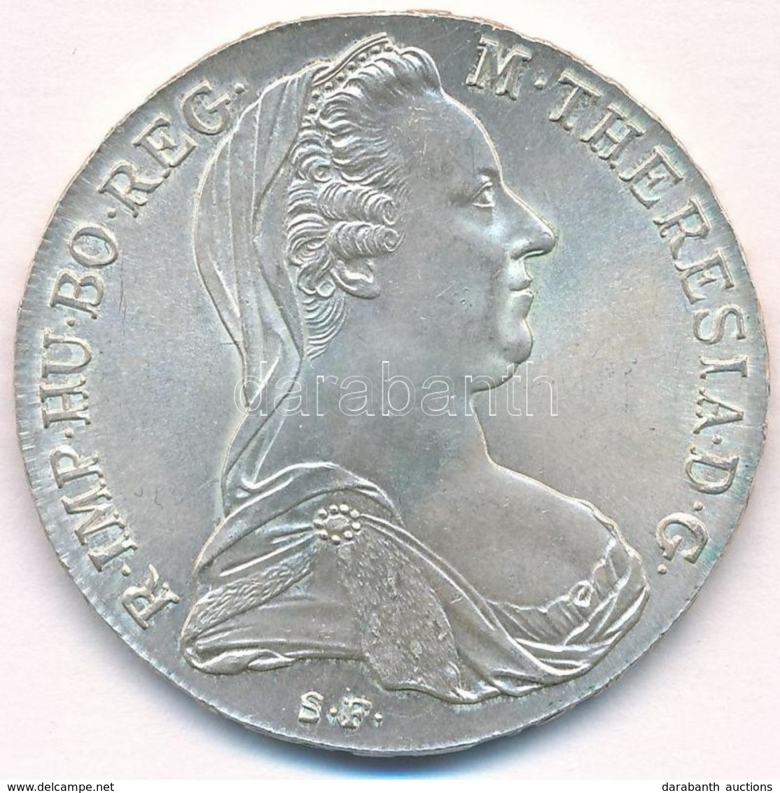 Ausztria 1780SF Tallér Ag "Mária Terézia" Utánveret T:1,1- Austria 1780SF Thaler Ag "Maria Theresia" Restrike C:UNC,AU - Non Classés