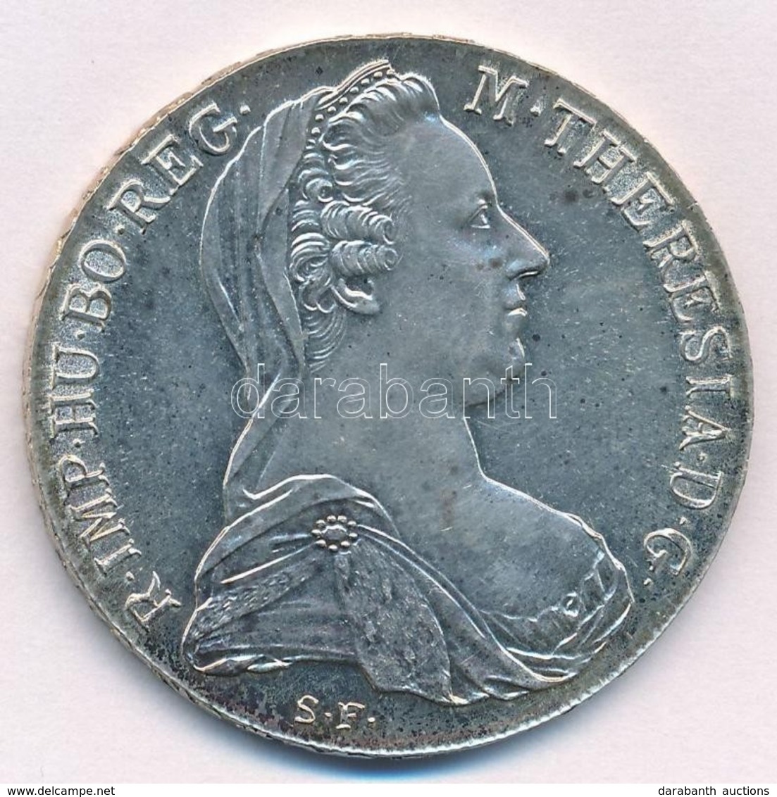 Ausztria 1780SF Tallér Ag "Mária Terézia" Utánveret T:1-,2 Patina Austria 1780SF Thaler Ag "Maria Theresia" Restrike C:A - Non Classés