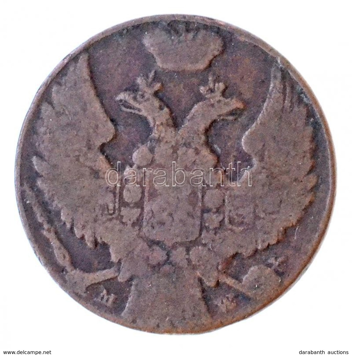 Lengyelország / Kongresszusi Lengyelország 1839MW 1gr Cu T:3 Poland / Congress Poland 1839MW 1 Grosz Cu C:F - Non Classés