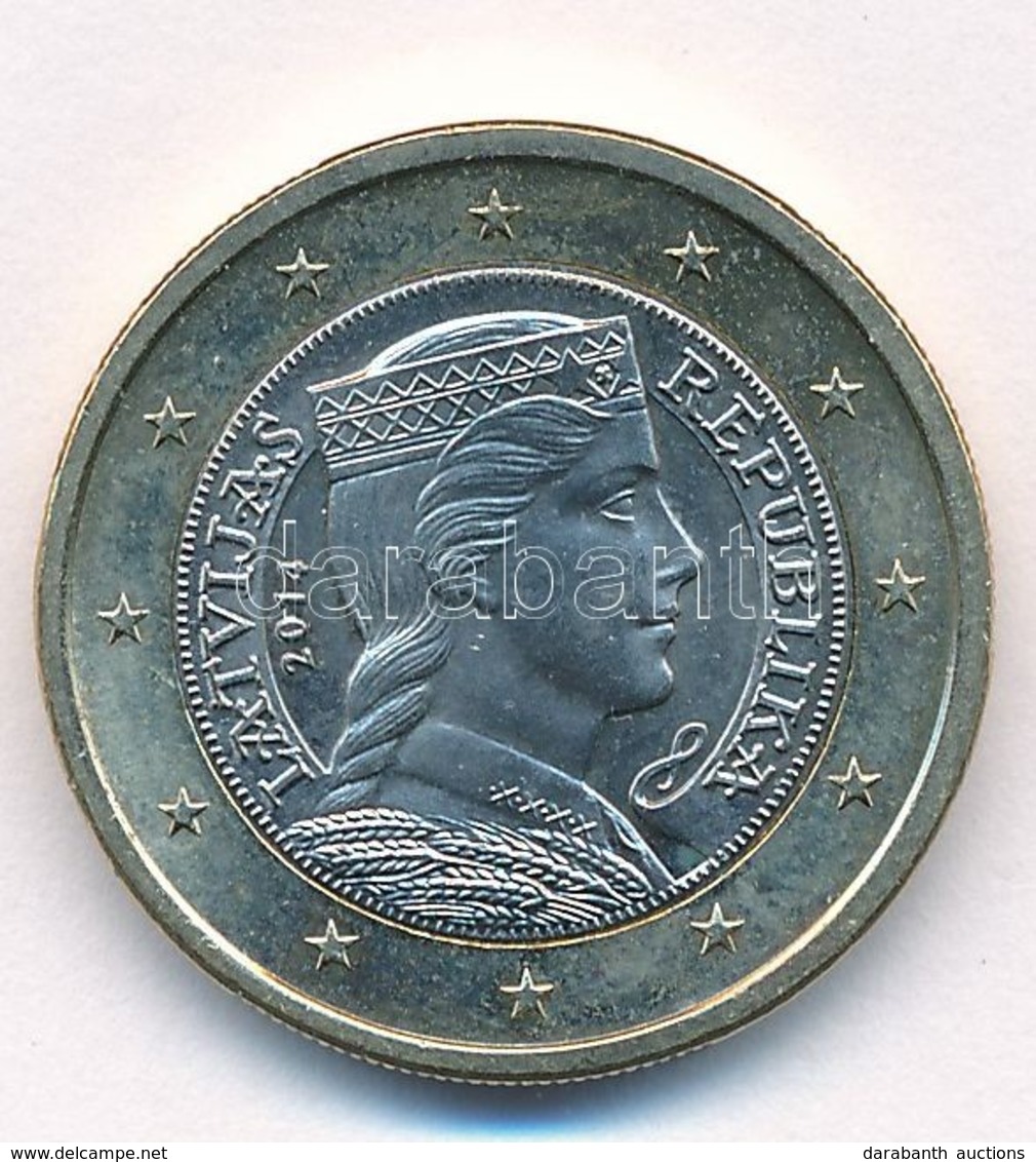 Litvánia 2014. 1E T:1-  Lithuania 2014. 1 Euro C:AU - Non Classés