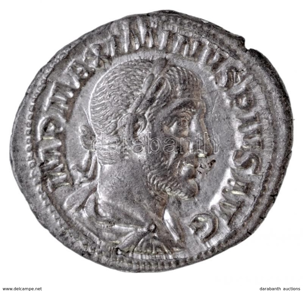 Római Birodalom / Róma / I. Maximinus 235-236. Denár Ag Kapszulában (3,10g) T:2 Roman Empire / Rome / Maximinus I 235-23 - Non Classés