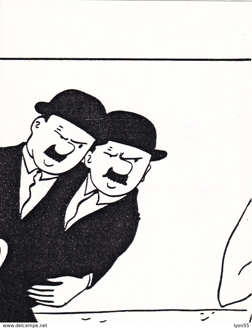 Tintin Lot 8 Cartes Parodie Sous Forme De Puzzle Illustrateur Inconnu Tirage Limité à 100 Exemplaires Cartes Numérotées - Bandes Dessinées