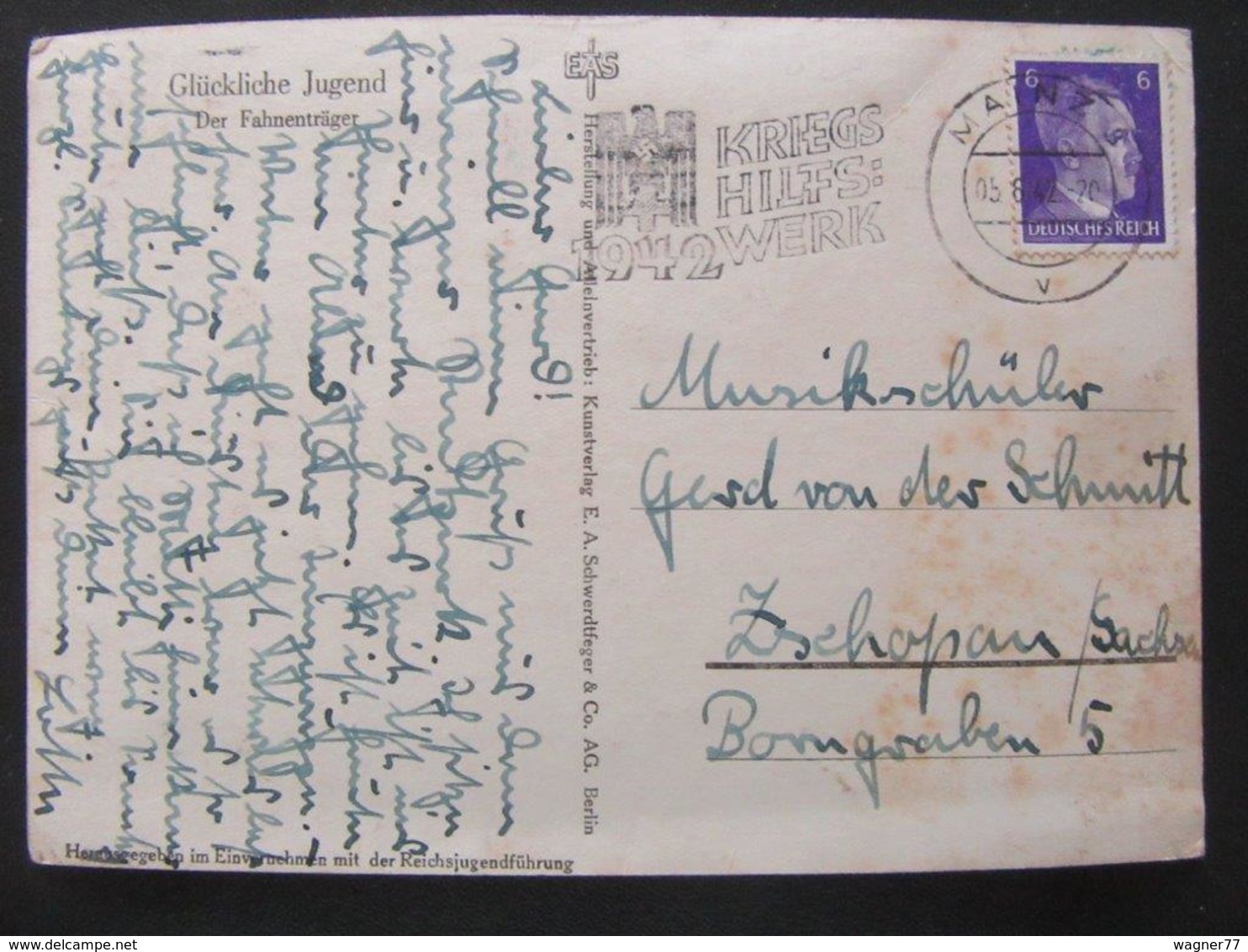 Postkarte HJ Hitlerjugend - Etwas Fleckig - Briefe U. Dokumente