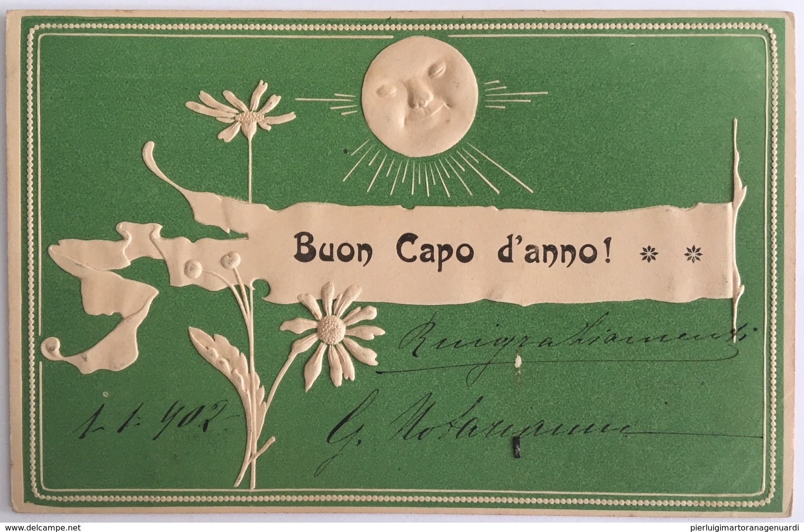 V 73250 - Buon Capo D’anno 1902 - Anno Nuovo