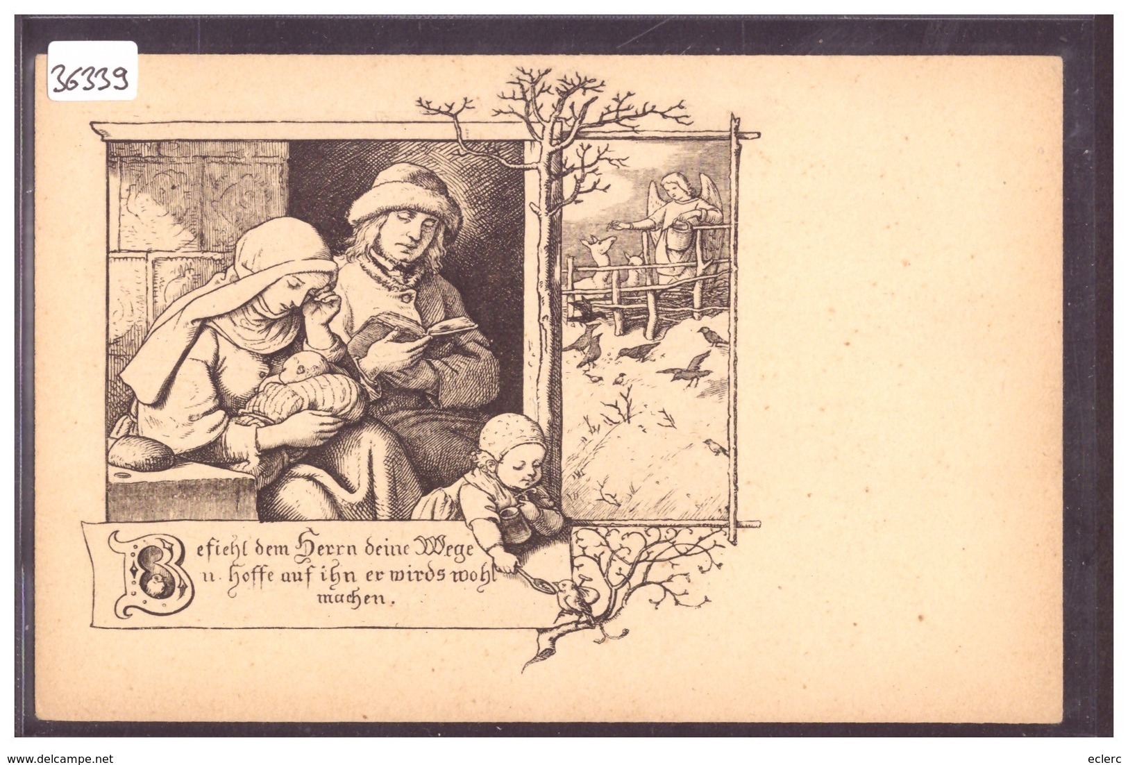 WINTER - PAR LUDWIG RICHTER - BEFIEHL DEM HERRN DEINE WEGE - TB - Richter, Ludwig