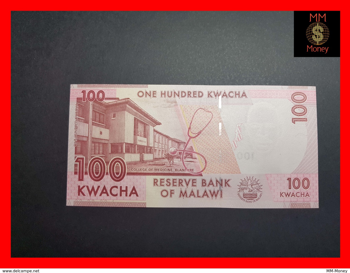 MALAWI 100 Kwacha 1.1.2013  P. 59 B UNC - Malawi