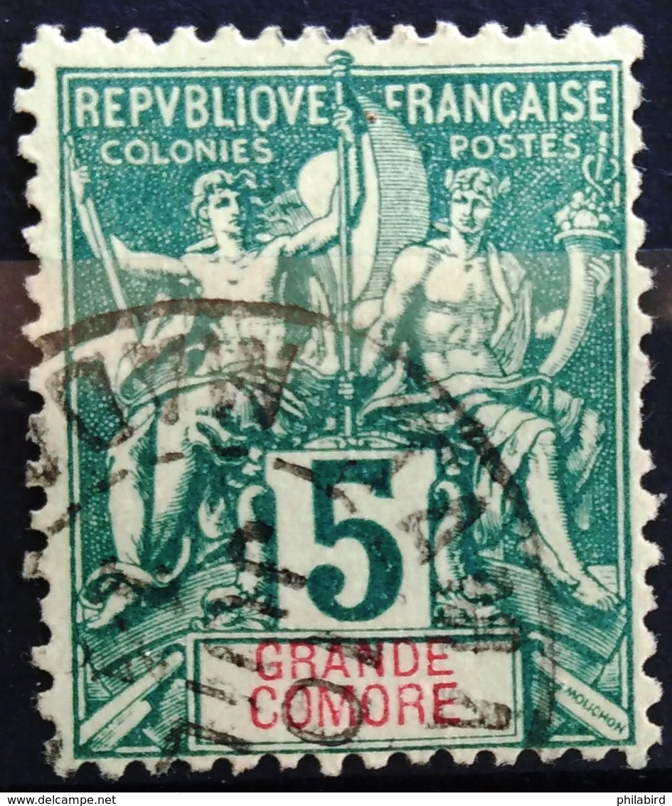 COMORES                    N° 4                    OBLITERE - Used Stamps