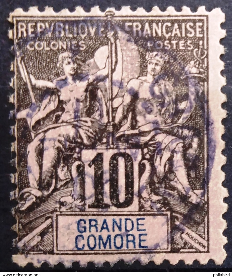 COMORES                    N° 5                    OBLITERE - Used Stamps