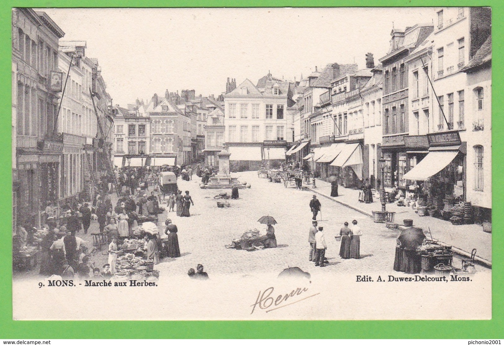 MONS   -   Marché Aux Herbes - Mons