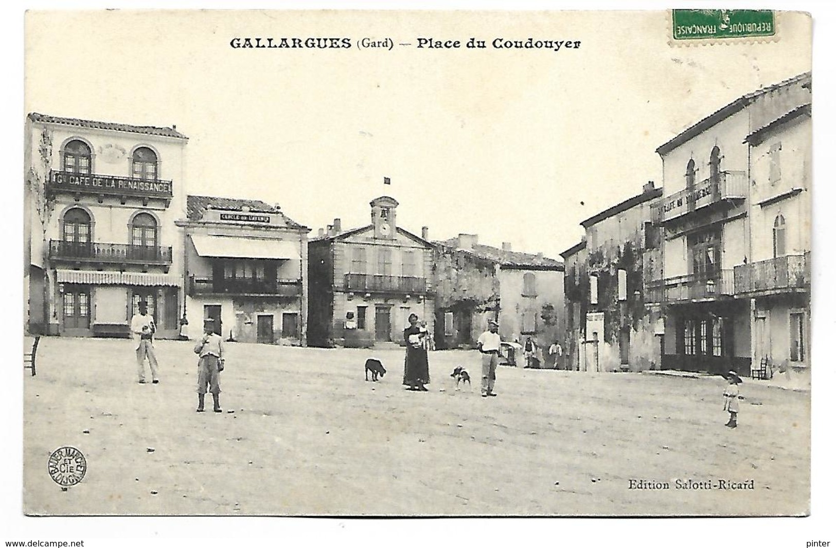 GALLARGUES - Place Du Coudouyer - Gallargues-le-Montueux