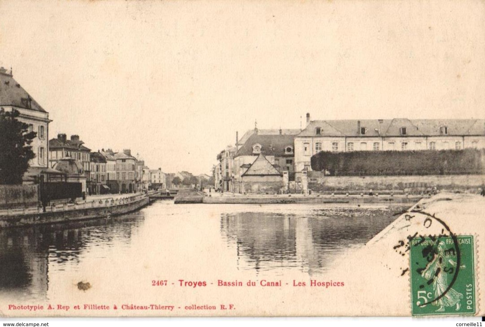 10 - TROYES - BASSIN DU CANAL - LES HOSPICES - Troyes