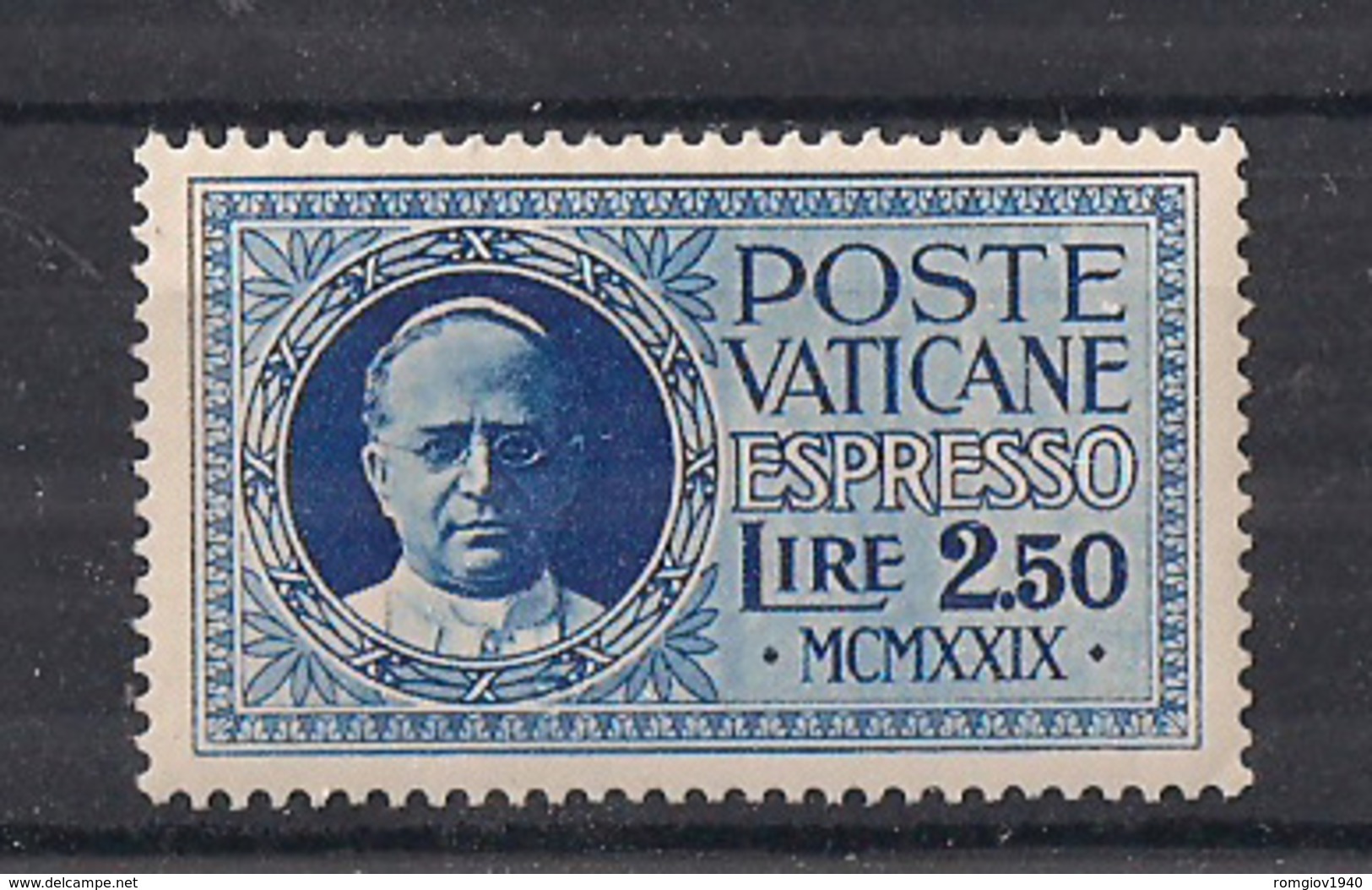 VATICANO ESPRESSI 1933 CONCILIAZIONE SASS. 2 MLH VF - Eilsendung (Eilpost)