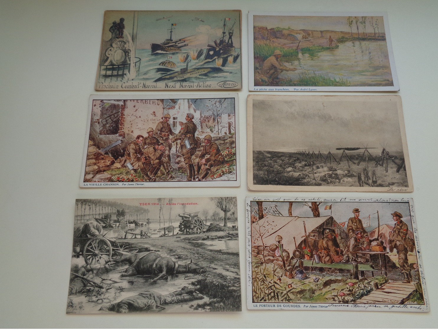 Beau Lot De 18 Cartes Postales De Belgique  Guerre 1914 - 1918 Soldat     Mooi Lot 18 Postk. België Leger Oorlog Soldaat - 5 - 99 Cartes