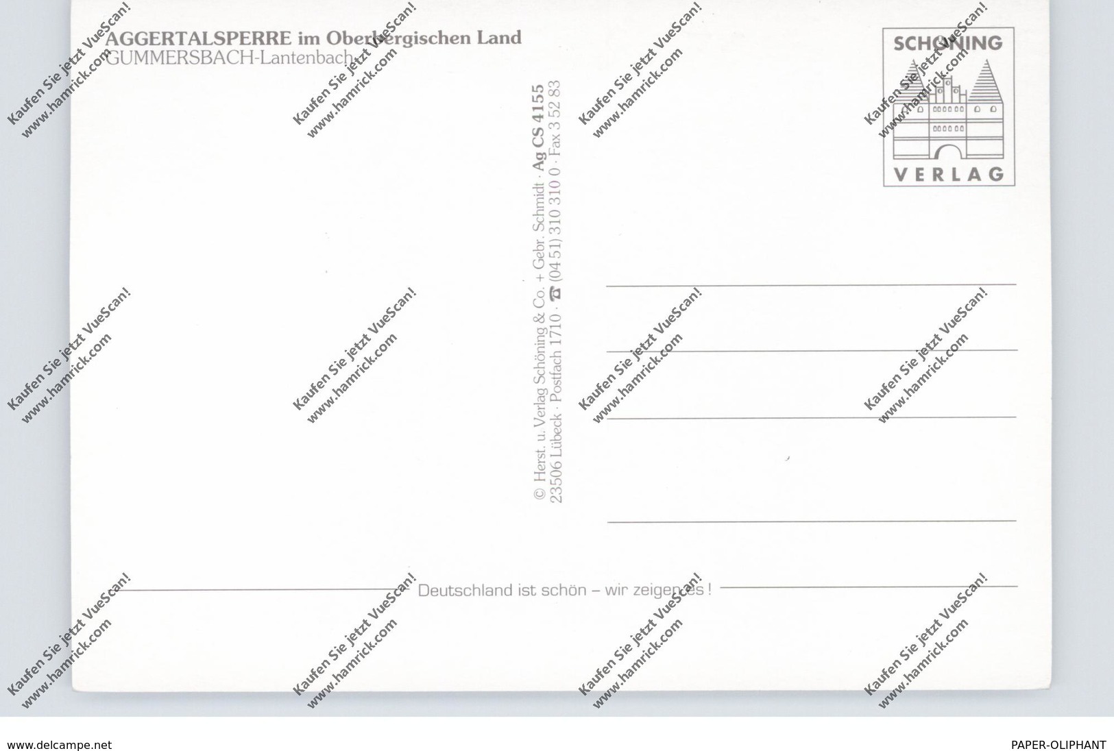 5270 GUMMERSBACH - LANTENBACH, Luftaufnahme - Gummersbach