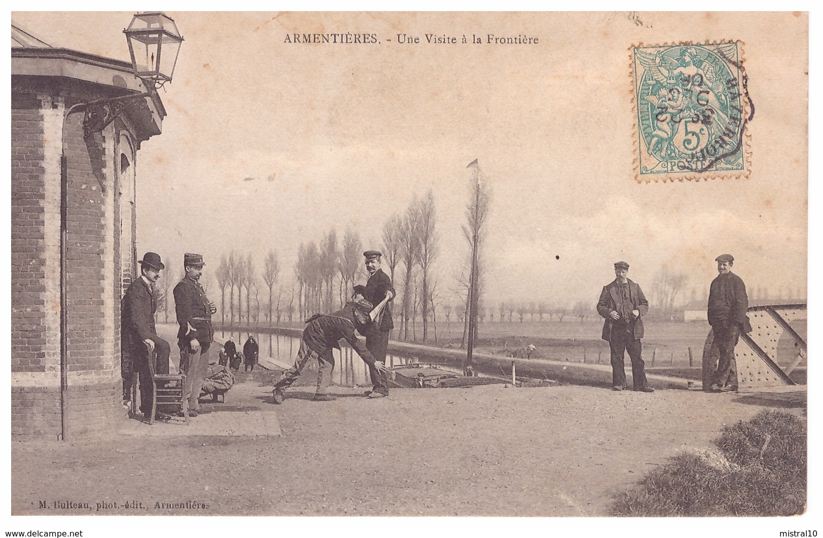 ARMENTIERES. Une Visite à La Frontière (animée) - Armentieres