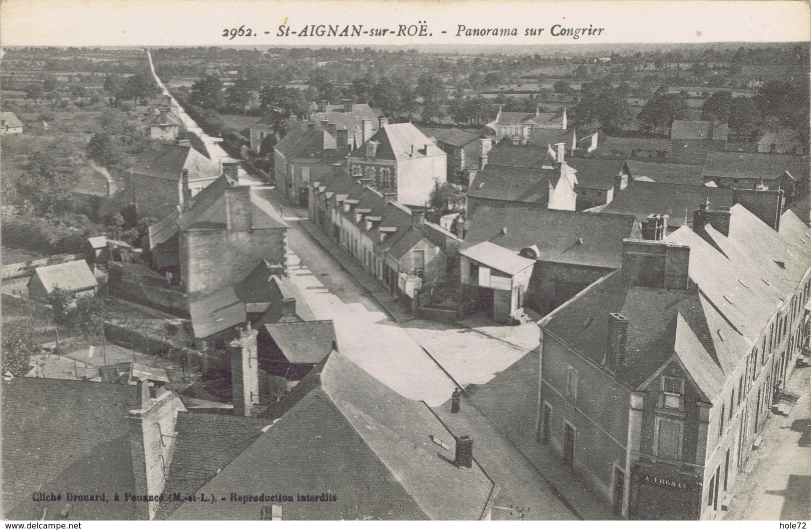 53 - Saint-Aignan-sur-Roë (Mayenne) - Panorama Sur Congrier - Saint Aignan Sur Rö