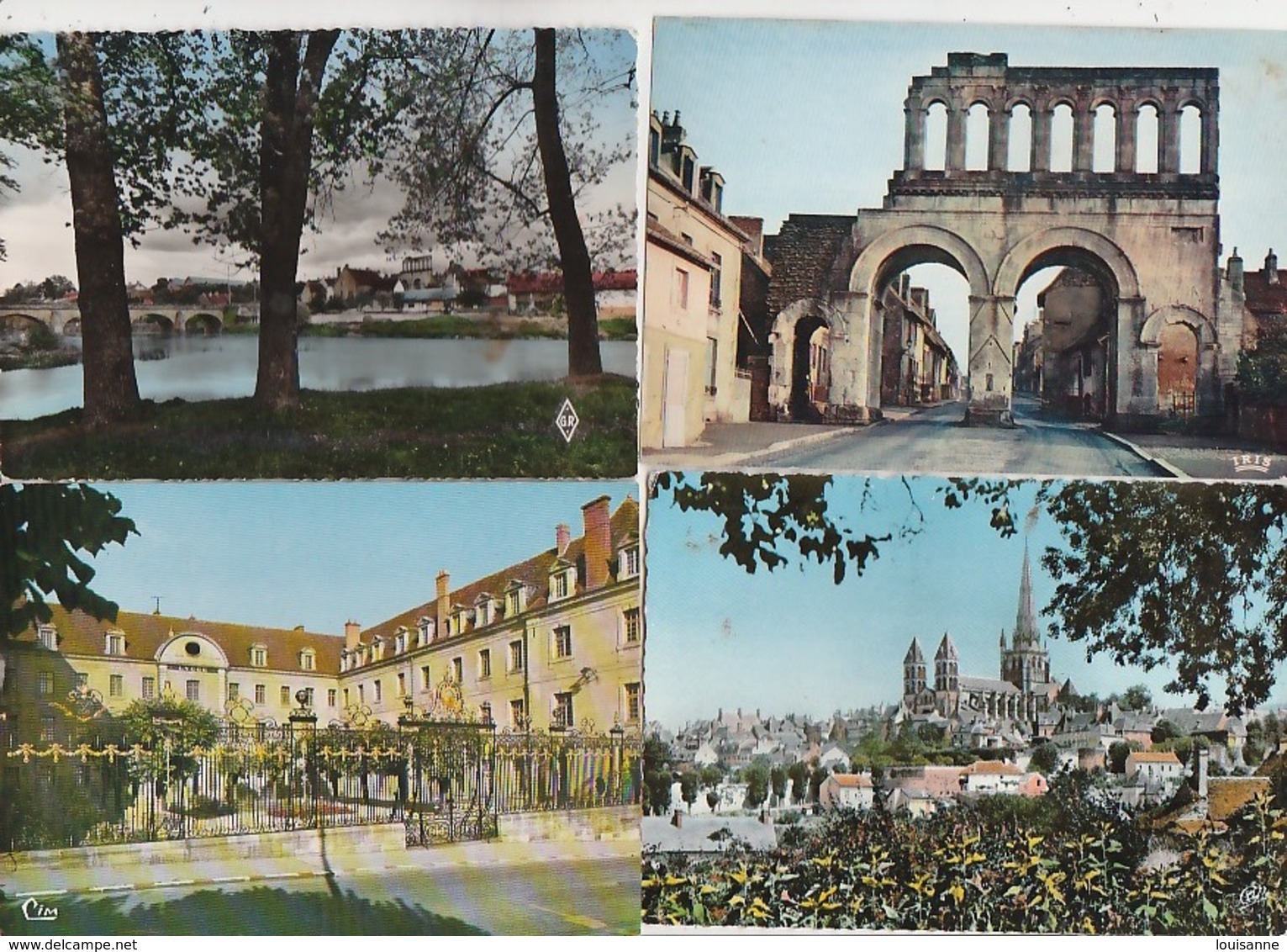 20 / 3 / 404. -  AUTUN  ( 71  ).  LOT  DE 9   C P M   - TOUTES SCANÉES - 5 - 99 Cartes