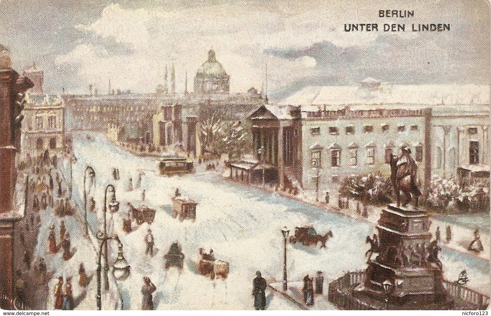 "Berlin. Unter Den Linden" Tuck Oikette Germany PC # 162B - Tuck, Raphael