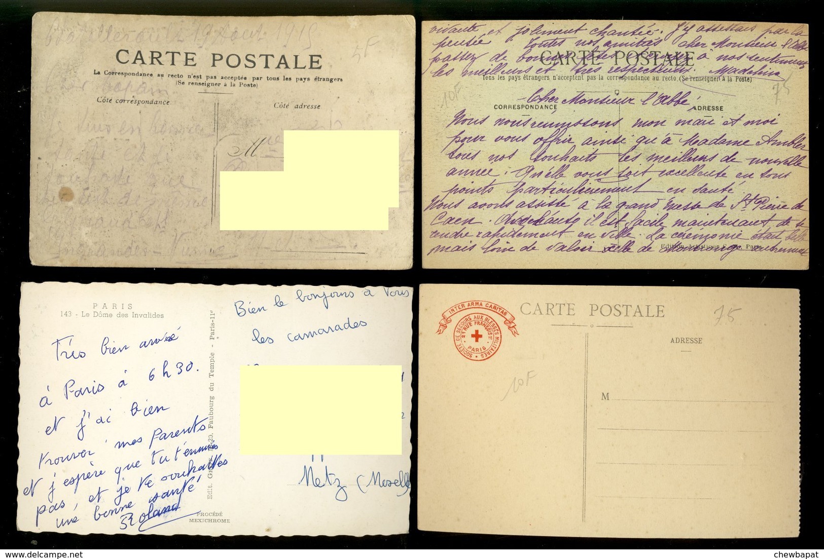 Paris - Lot De 20 Cartes Semi-modernes - Toutes Scannées - 5 - 99 Cartes