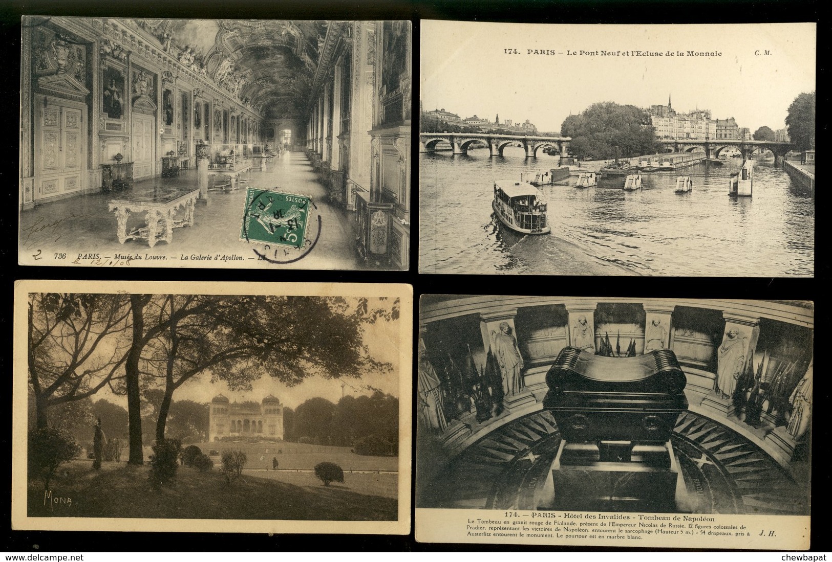 Paris - Lot De 20 Cartes Semi-modernes - Toutes Scannées - 5 - 99 Cartes