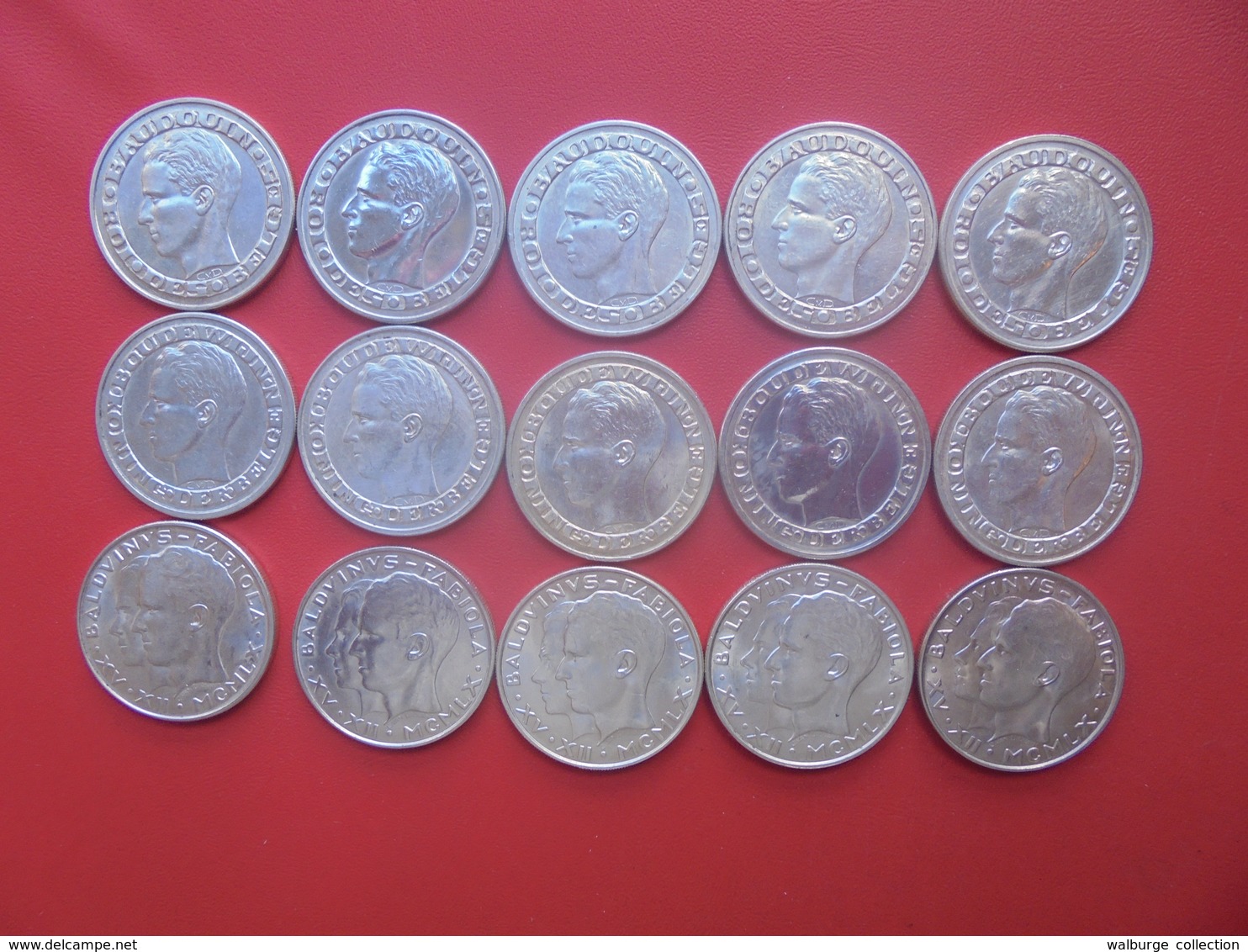 LOT 15 MONNAIES ARGENT 50 FRANCS EXPO 1958 FR (5)+1958 VL (5)+ MARIAGE 1960 (5) 185 GRAMMES