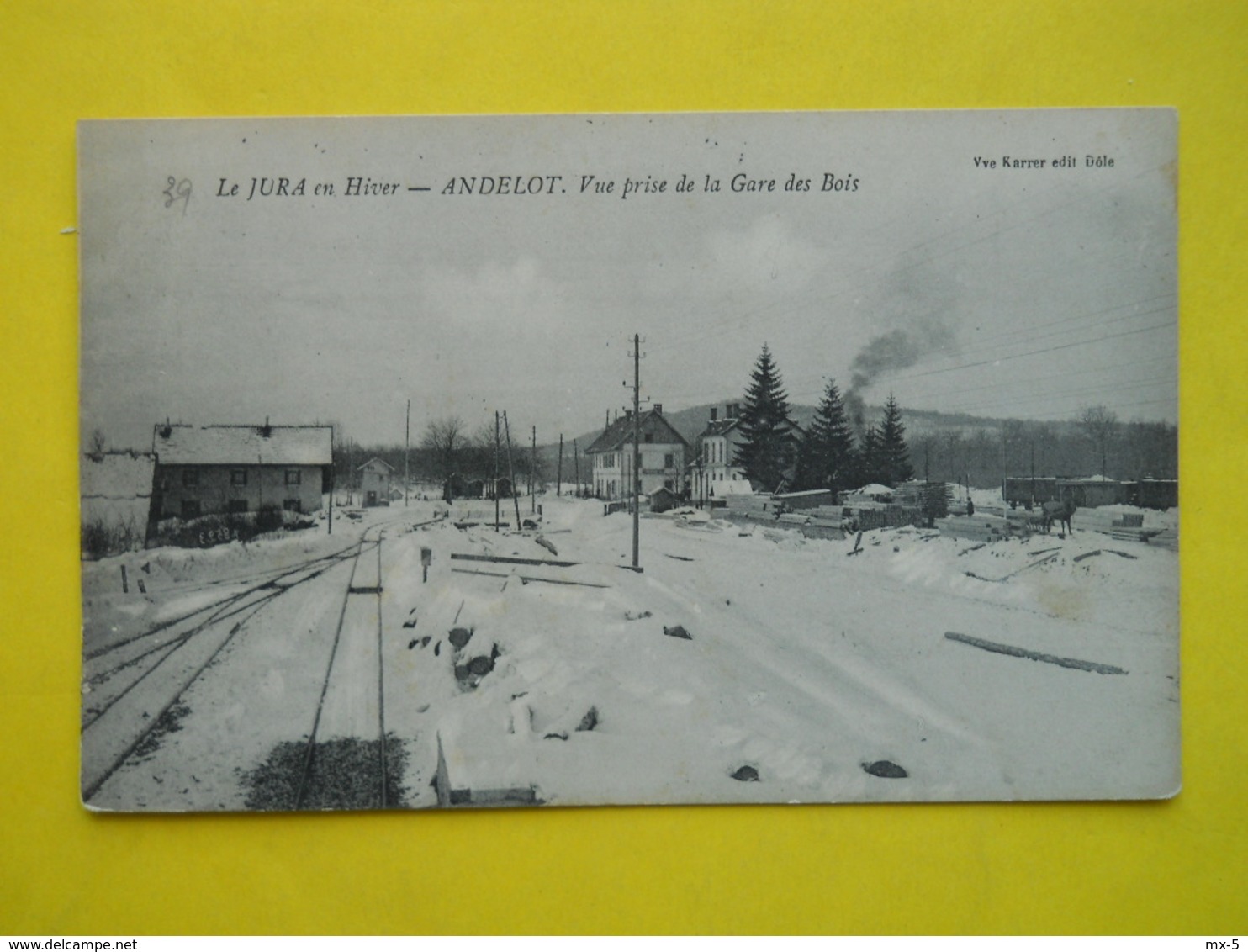 Andelot ,gare Des Bois ,en Hiver - Other & Unclassified