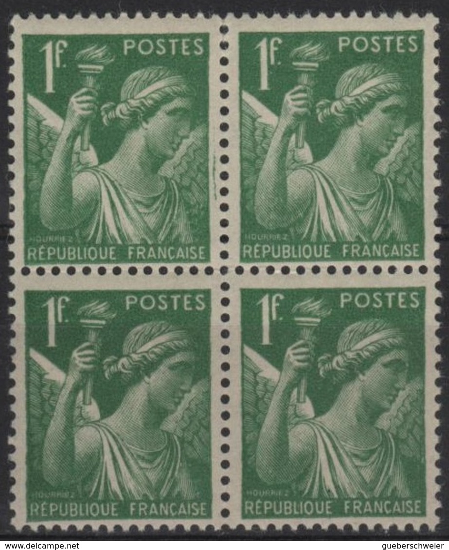 FR 1412 - FRANCE N° 432 Bloc De 4 Neuf** Type Iris - 1939-44 Iris