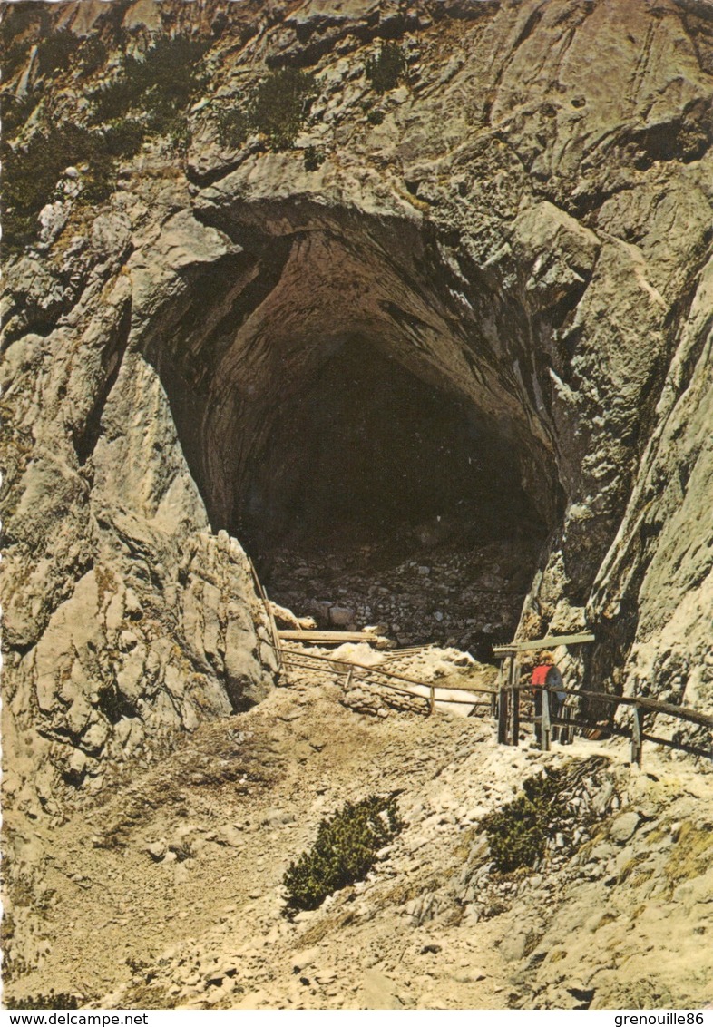 CPSM AUTRICHE WERFEN  Eisriesenwelt Entrée De La Cavité Souterraine - Plus Grande Grotte De Glace Du Monde - Werfen