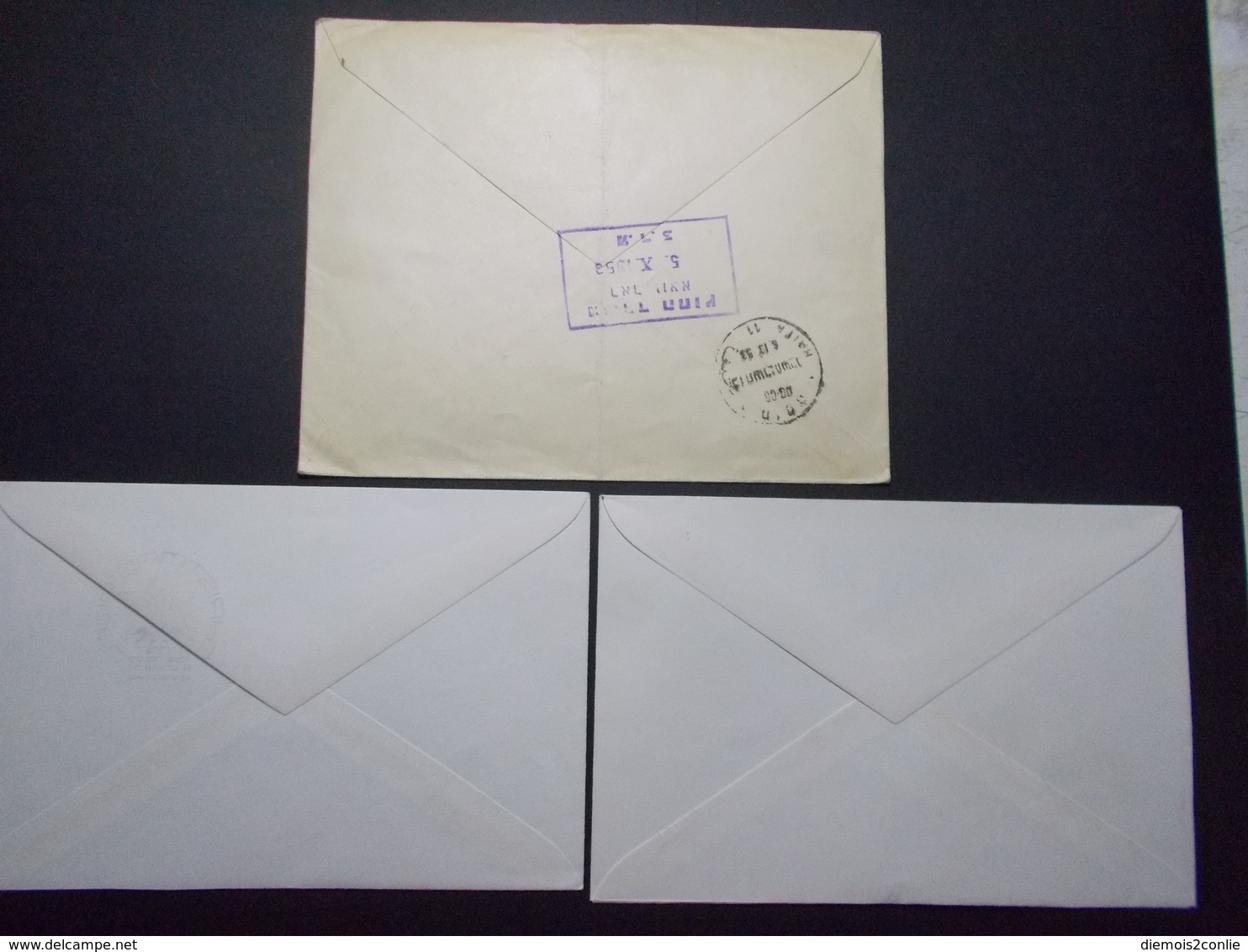 Marcophilie - ISRAEL - Lot De 3 Lettres Enveloppes - Timbres (2631) - Lots & Serien