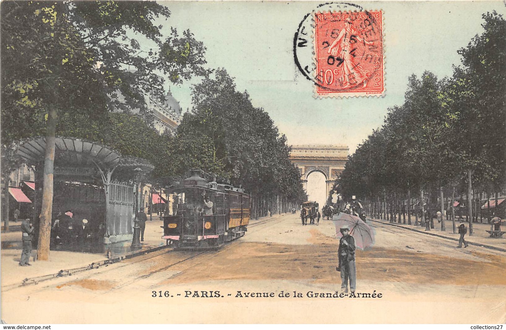 75017-PARIS-AVENUE DE LA GRANDE ARMEE - Arrondissement: 17