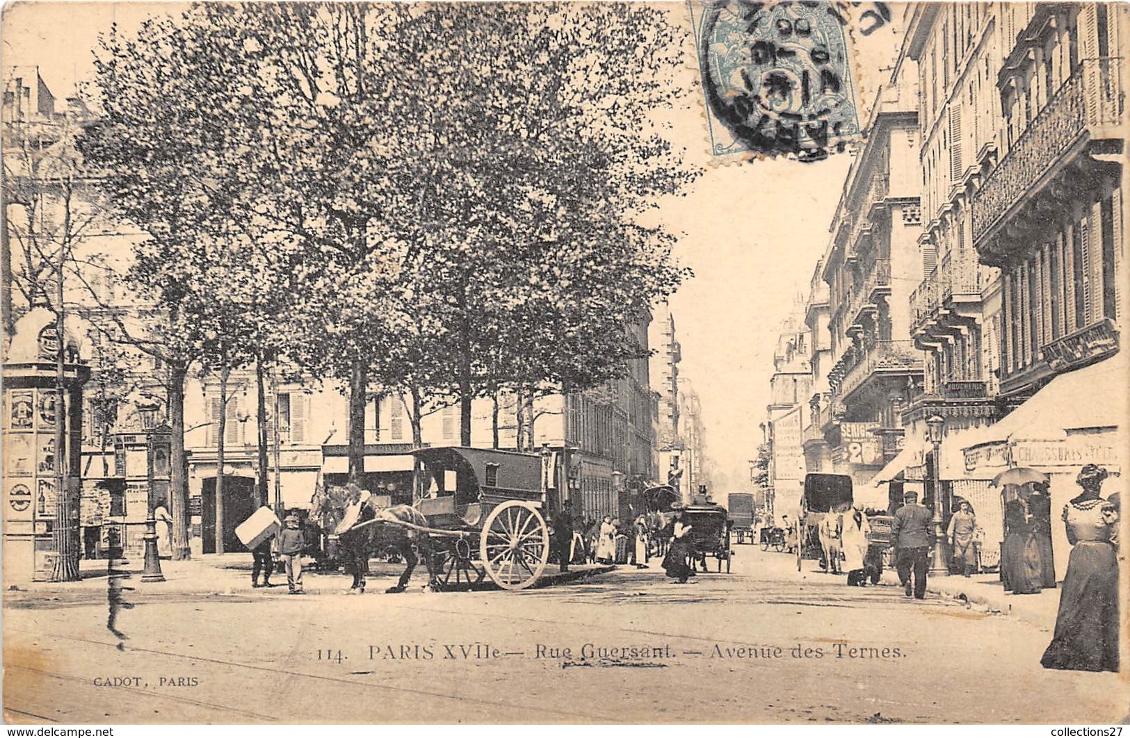 75017-PARIS-RUE GUERSANT, AVENUE DES TERNES - Paris (17)