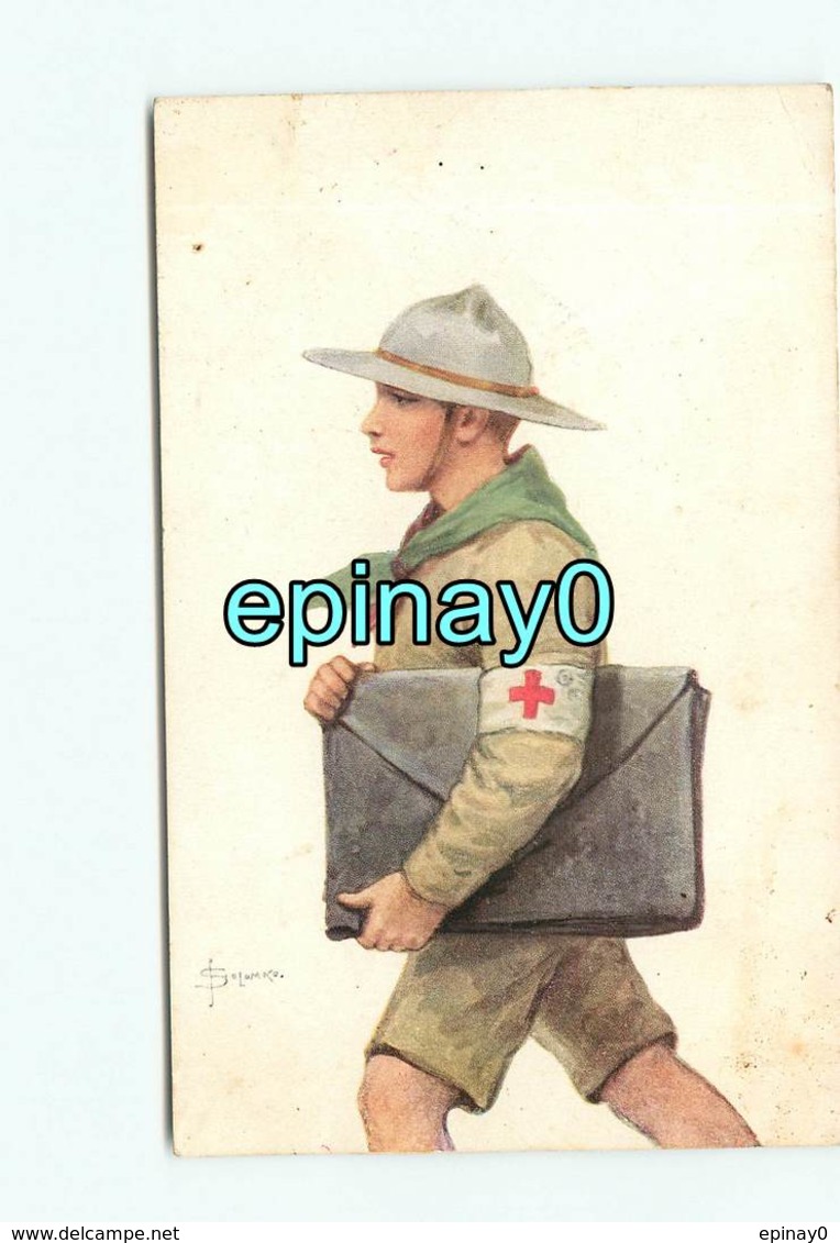 ILLUSTRATEUR - SOLOMKO - Scout - Croix Rouge - Red Cross - Scoutisme - Solomko, S.