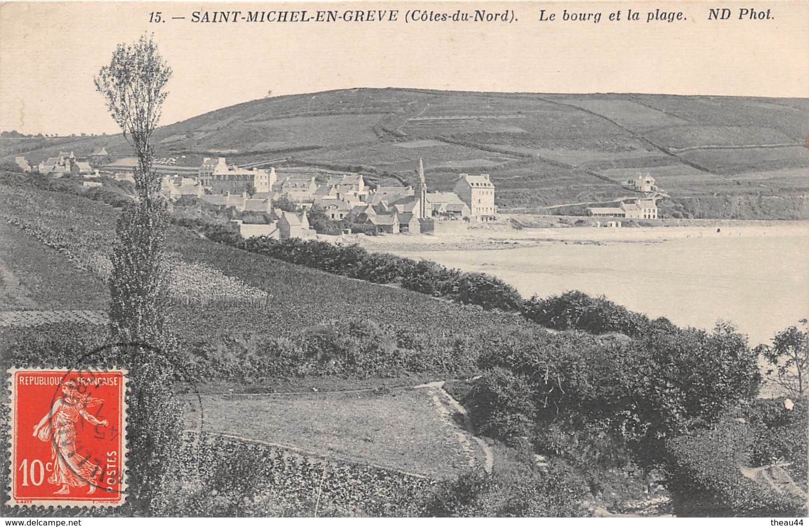 ¤¤  -   SAINT-MICHEL-en-GREVE   -  Le Bourg Et La Plage    -  ¤¤ - Saint-Michel-en-Grève