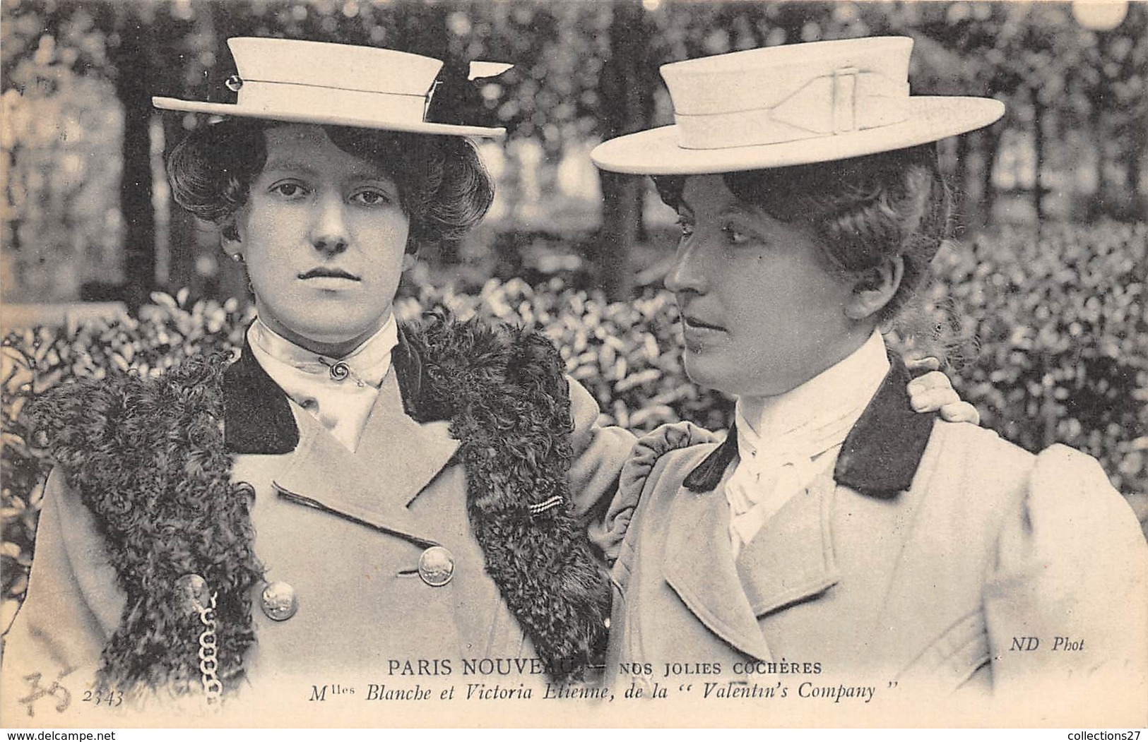 75-PARIS-LES FEMMES COCHER - Transport Urbain En Surface