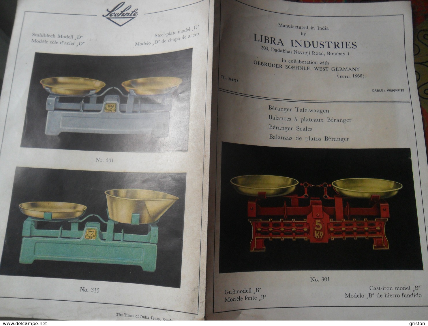 West Germany Libra Industries - Other Apparatus