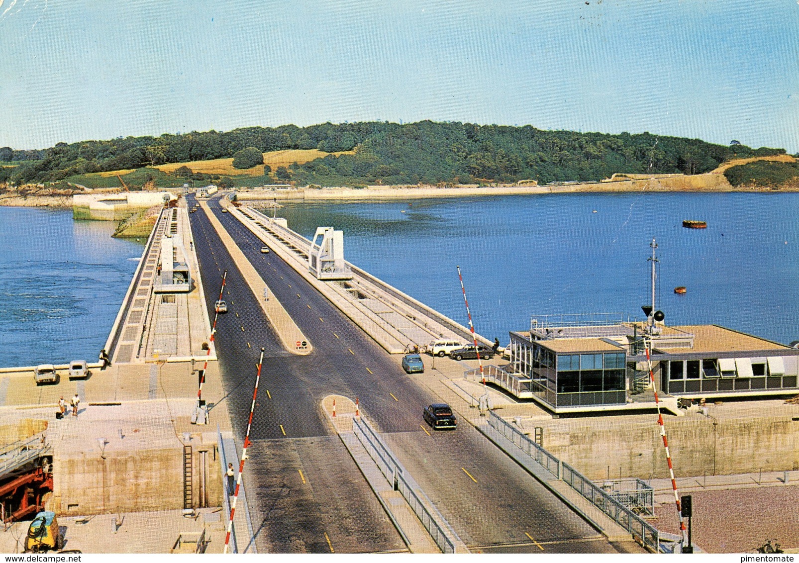 DINARD BARRAGE SUR LA RANCE ET USINE MAREMOTRICE - Dinard