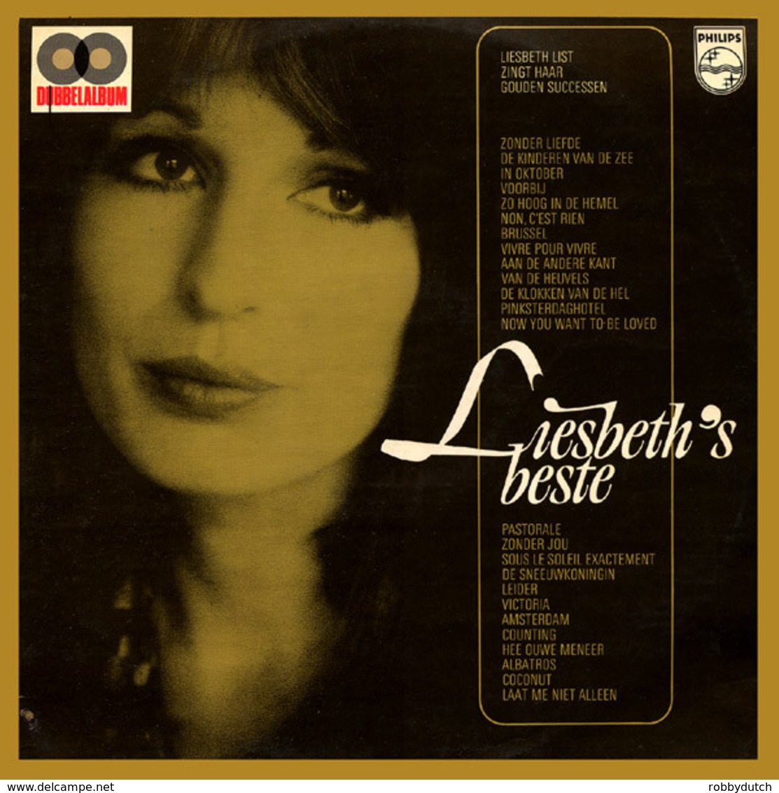 * 2LP *  LIESBETH LIST - LIESBETH'S BESTE (Holland 1974 EX-!!) - Autres - Musique Néerlandaise