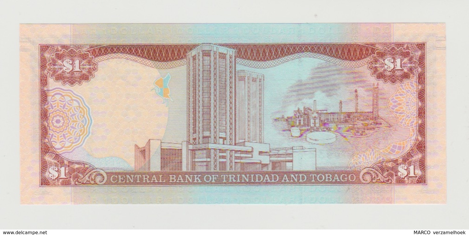 Banknote Central Bank Of Trinidad And Tobago 1 Dollar 2006 UNC - Trinidad & Tobago