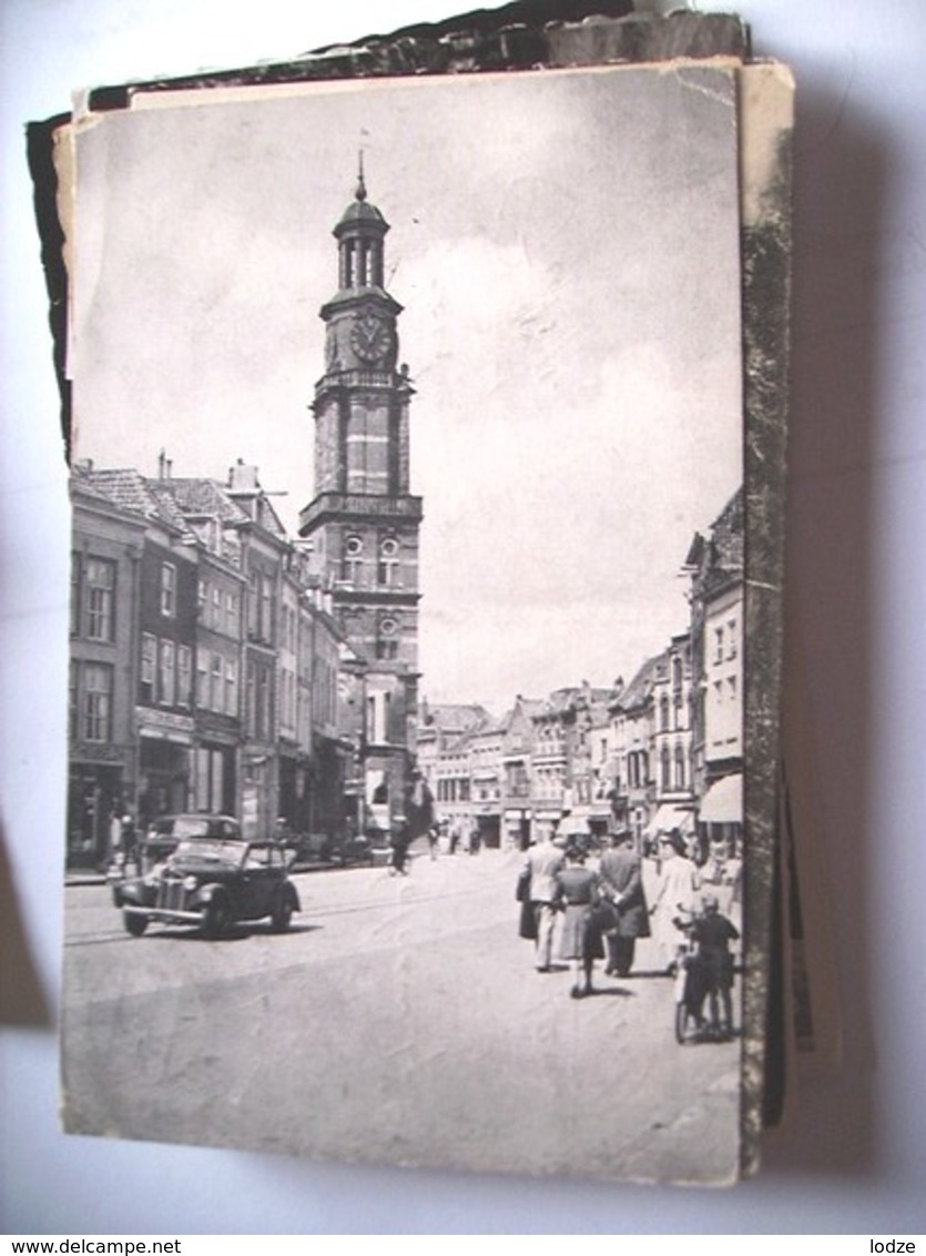 Nederland Holland Pays Bas Zutphen Met Markt Toren En Oude Auto - Zutphen