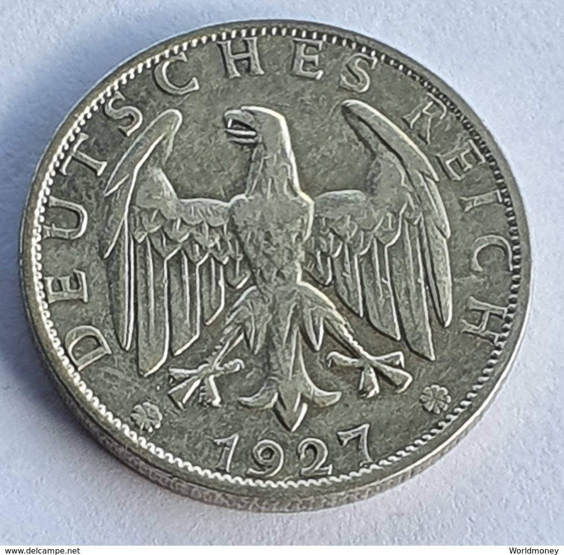 German Empire 2 Reichsmark 1927 (A) - 2 Reichsmark