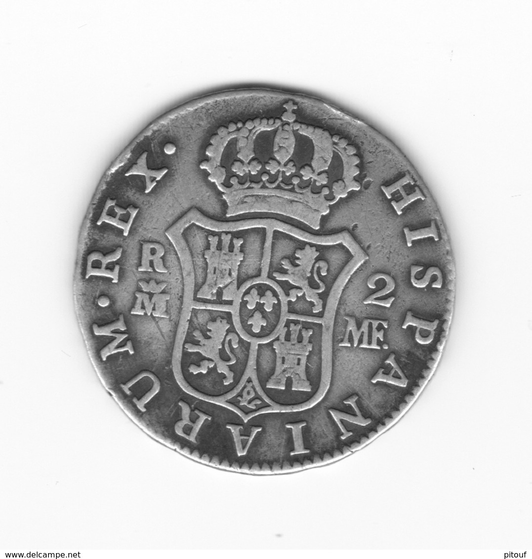 2 Réales  1799 Madrid  MF  TTB - Sammlungen