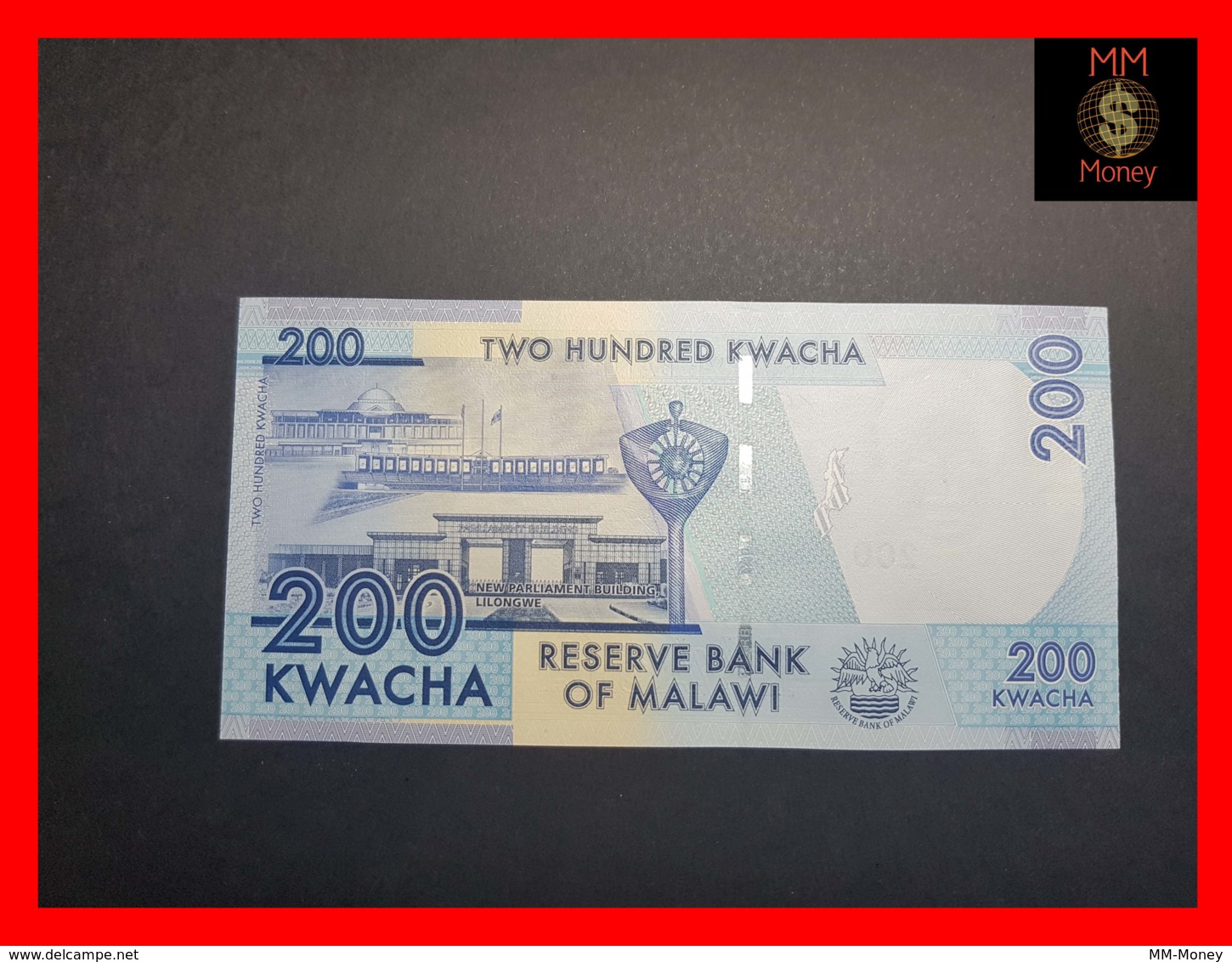 MALAWI 200 Kwacha 1.1.2013  P. 60 B  UNC - Malawi