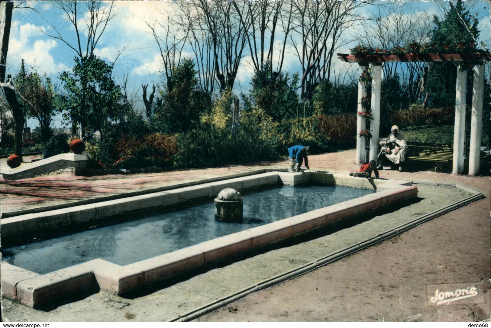 Afrique Du Nord Algérie Sétif Square D'Orléans , Le Bassin  Ed Jomone Alger 1962 - Sétif