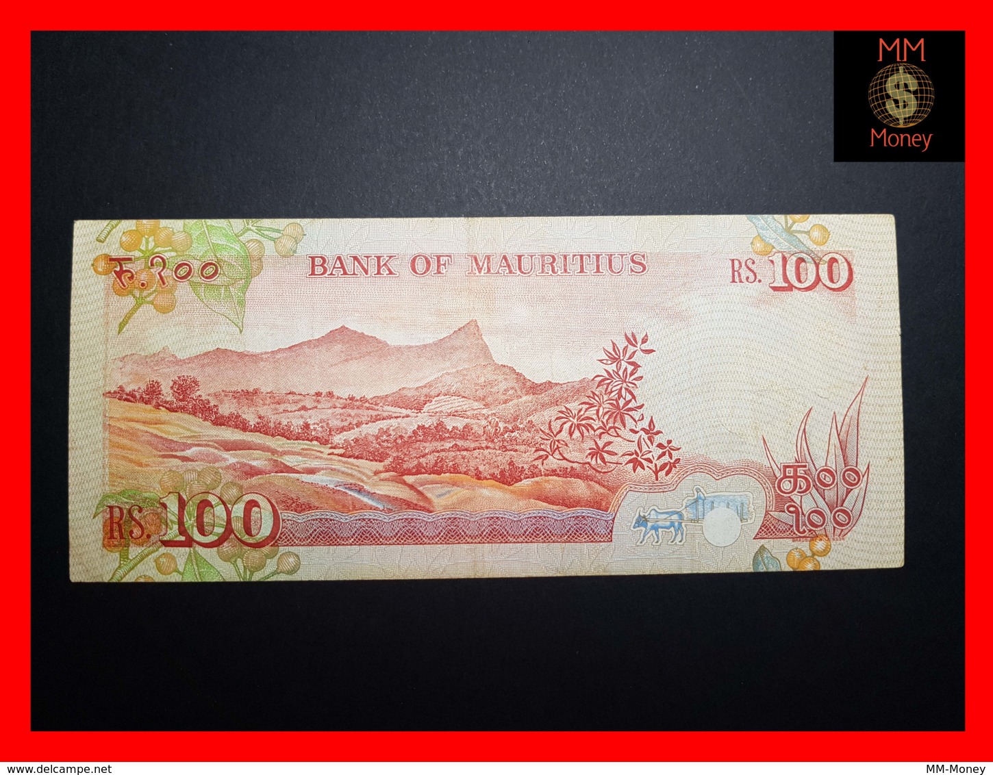 MAURITIUS 100 Rupees 1986  P. 38    VF - Mauricio