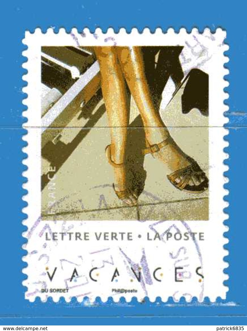 FRANCE 2019 - VACANCES Adhésif  Oblitéré Cachet Rond. - Used Stamps