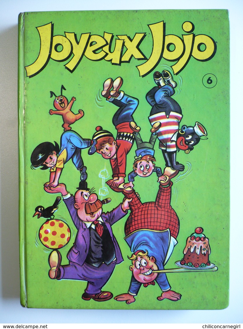 JOYEUX JOJO N° 6 - Editions De SPAARNESTAD - Capitaine CONDOR - JOJO Et JIMMY - KITTY - Environ 1960 - Jojo