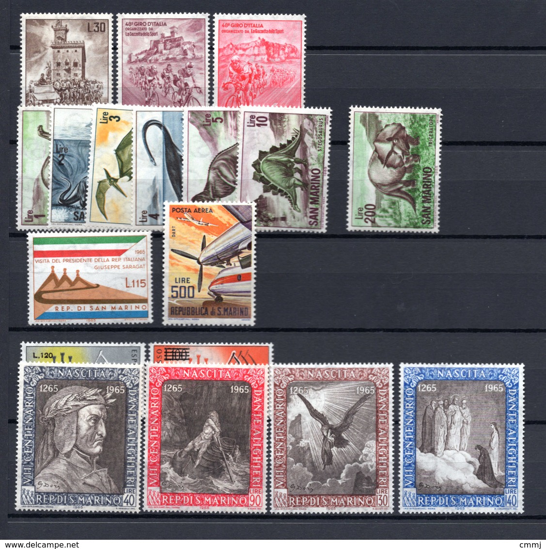 1965 - SAINT-MARIN - SAN MARINO - Unif. LOTTO - NH - (SM2017.31...) - Collections, Lots & Series